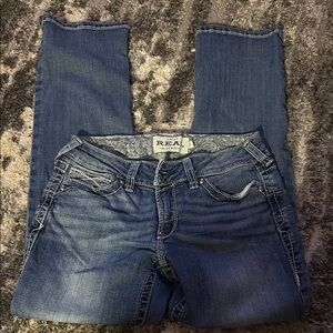 Ariat Women's Straight Leg Blue Jeans